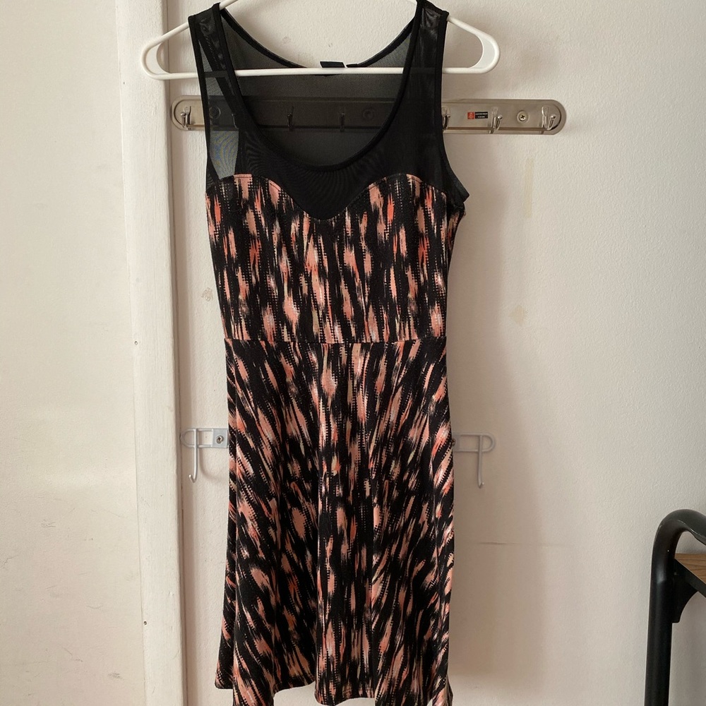 Cute mesh and clothing dress